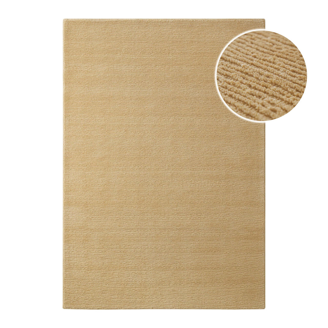Kurzflor Teppich Castello One Sand Beige