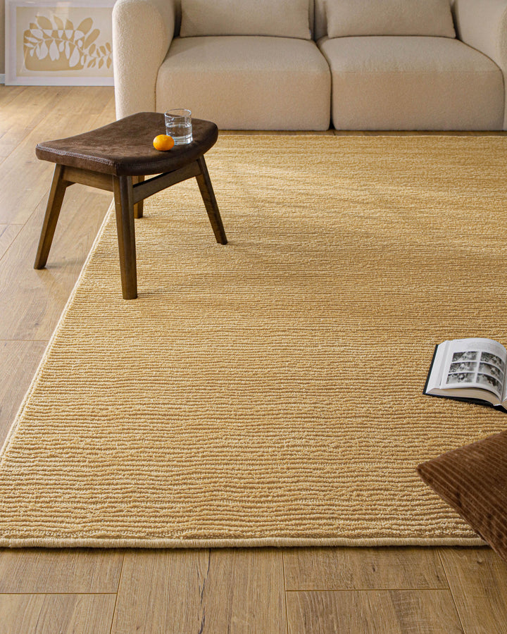 Kurzflor Teppich Castello One Sand Beige