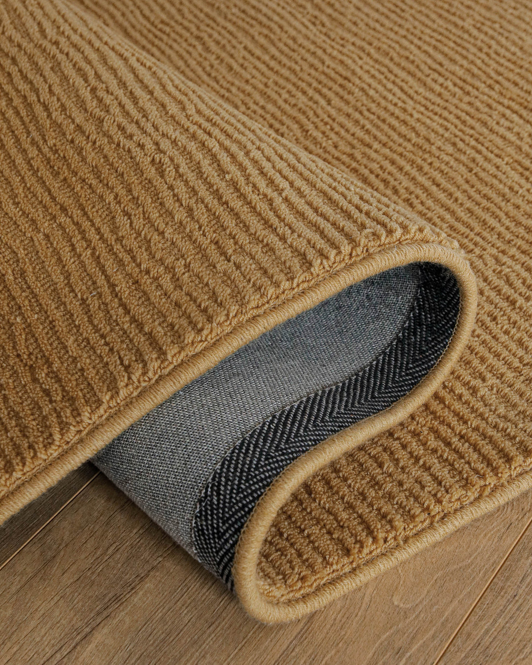 Kurzflor Teppich Castello One Karamell