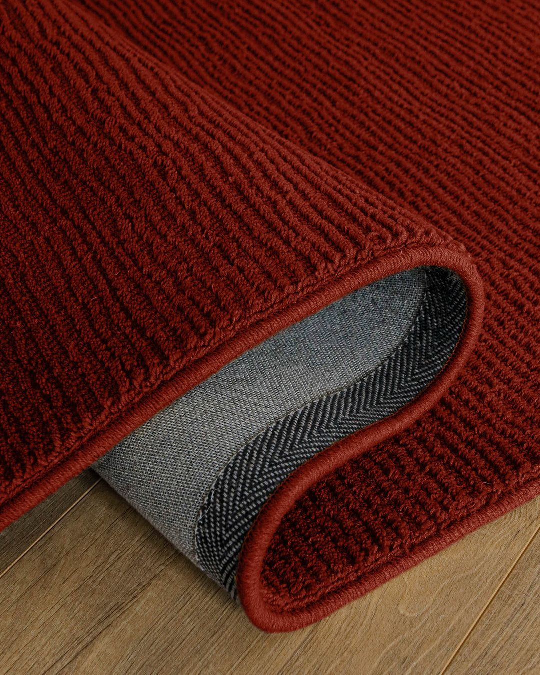 Kurzflor Teppich Castello One Purpur Rot