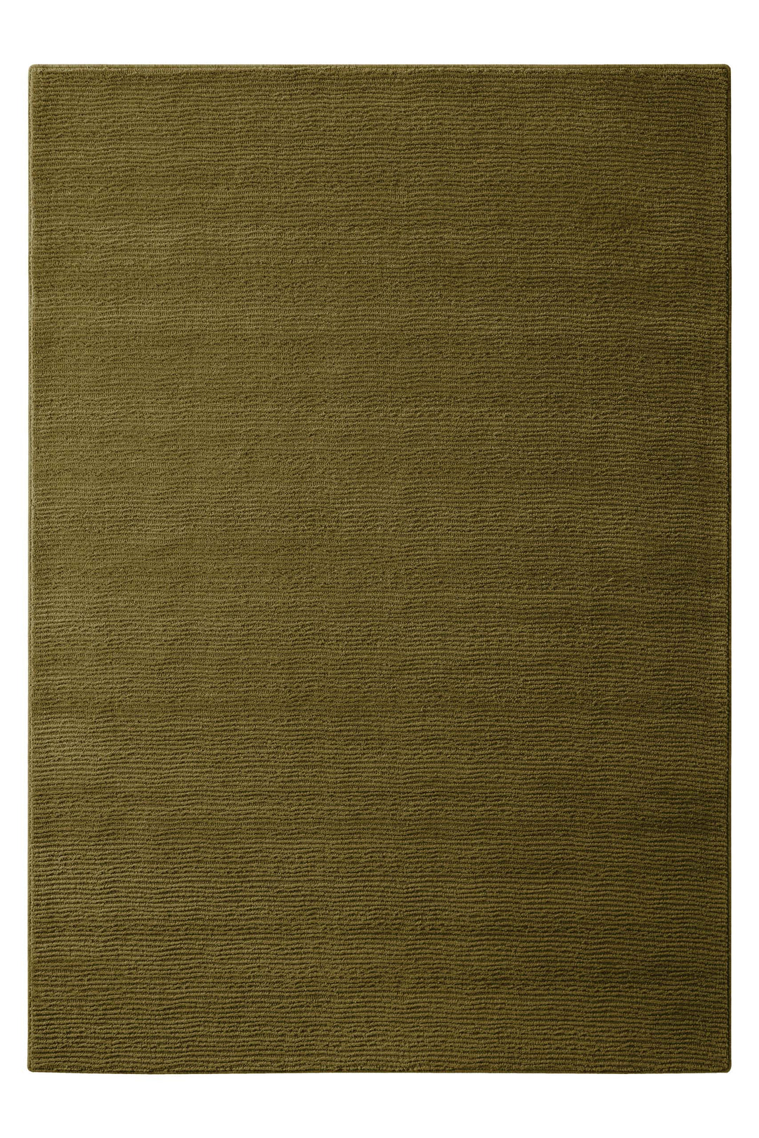 Kurzflor Teppich Castello One Oliv Grün