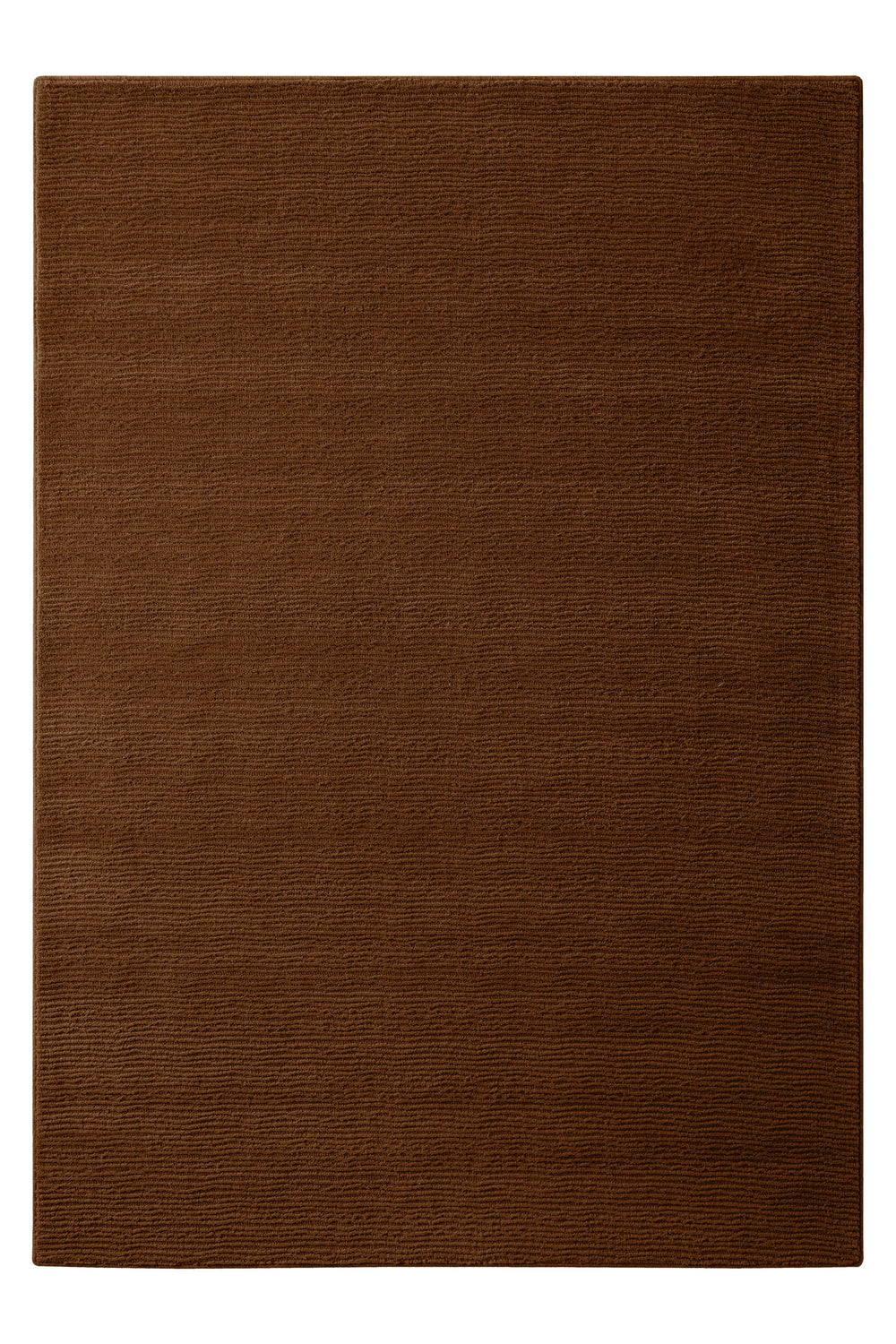 Kurzflor Teppich Castello One Braun