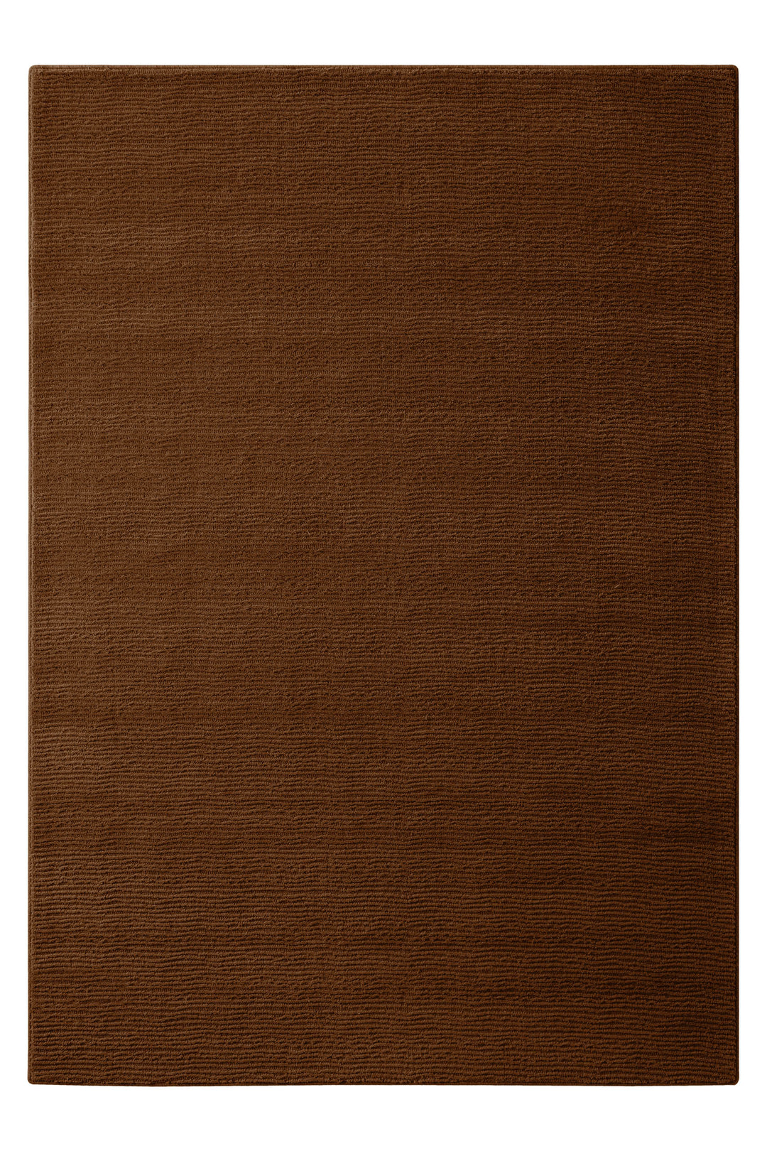 Kurzflor Teppich Castello One Braun