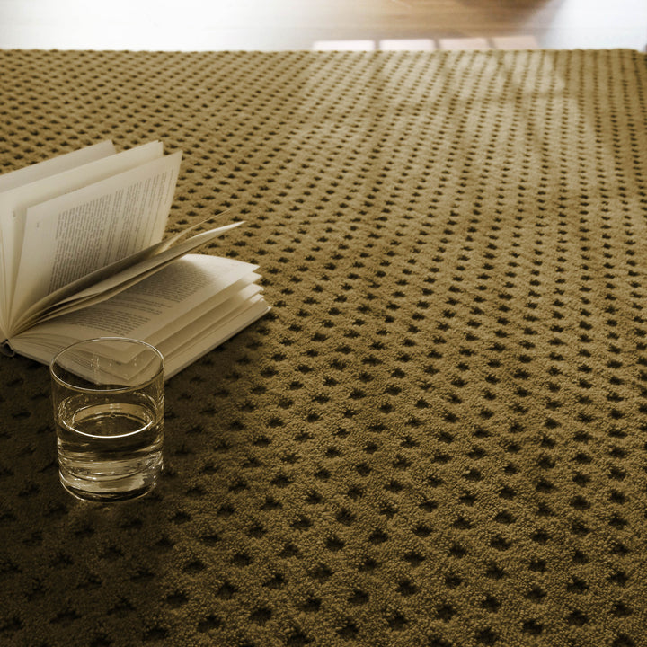 Kurzflor Teppich Castello Three Blass Grün