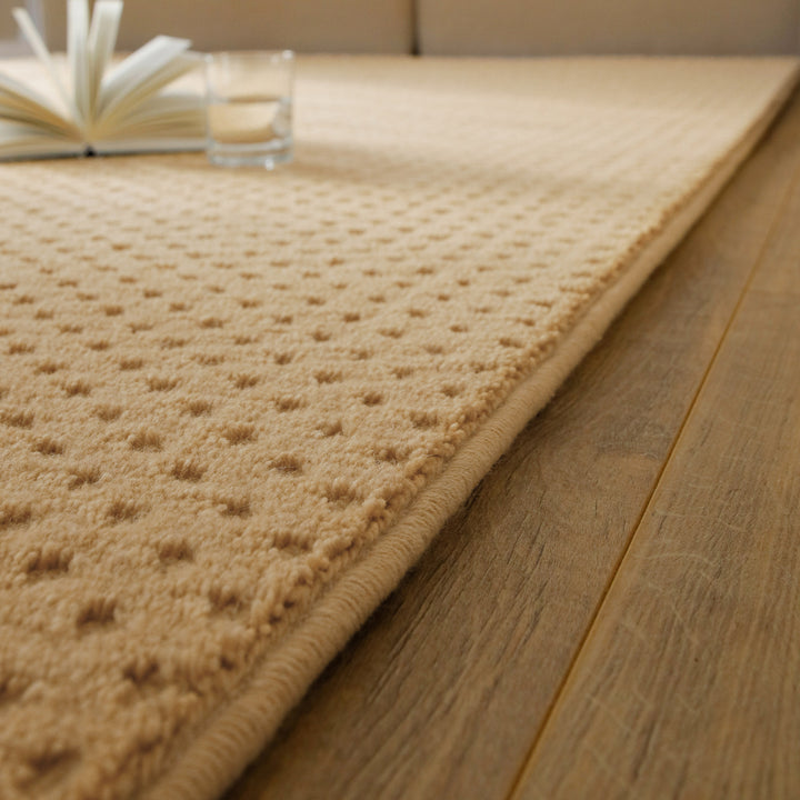 Kurzflor Teppich Castello Three Sand Beige
