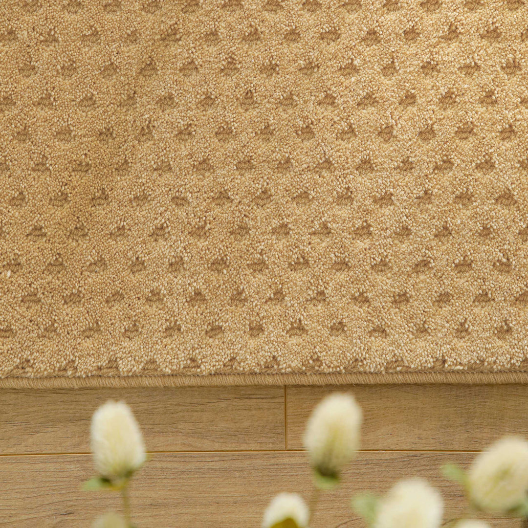 Kurzflor Teppich Castello Three Sand Beige