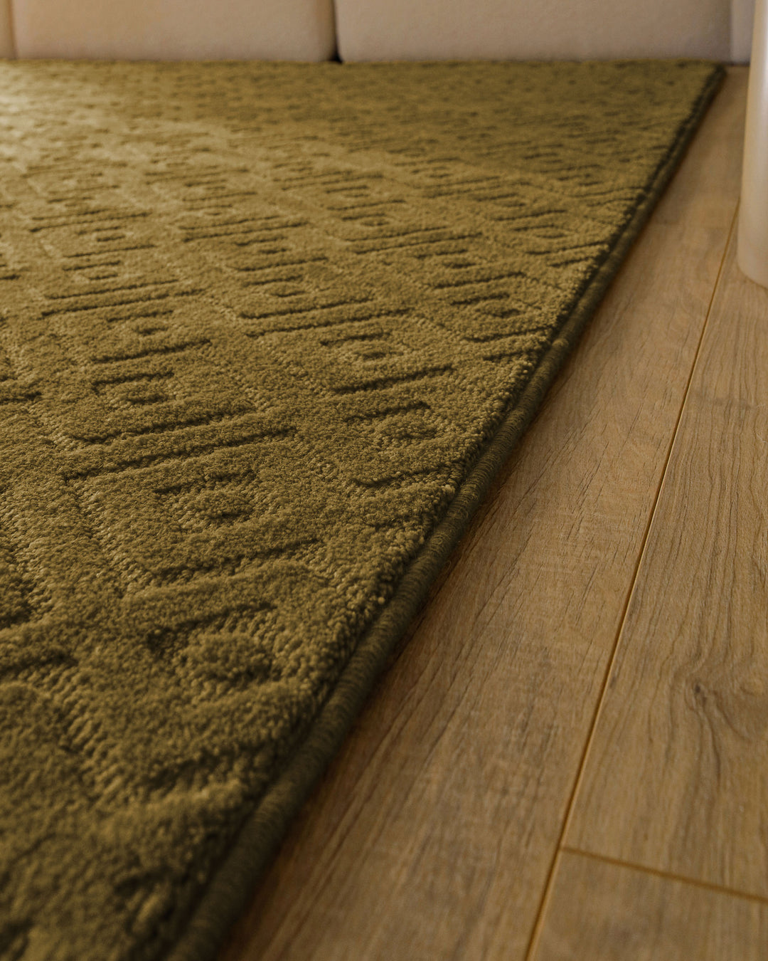 Kurzflor Teppich Castello Two Blass Grün