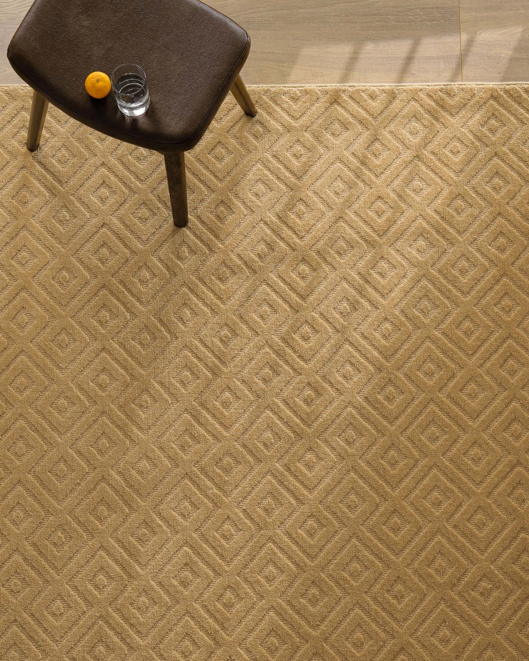 Kurzflor Teppich Castello Two Sand Beige