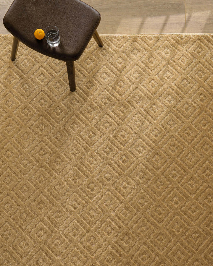 Kurzflor Teppich Castello Two Sand Beige