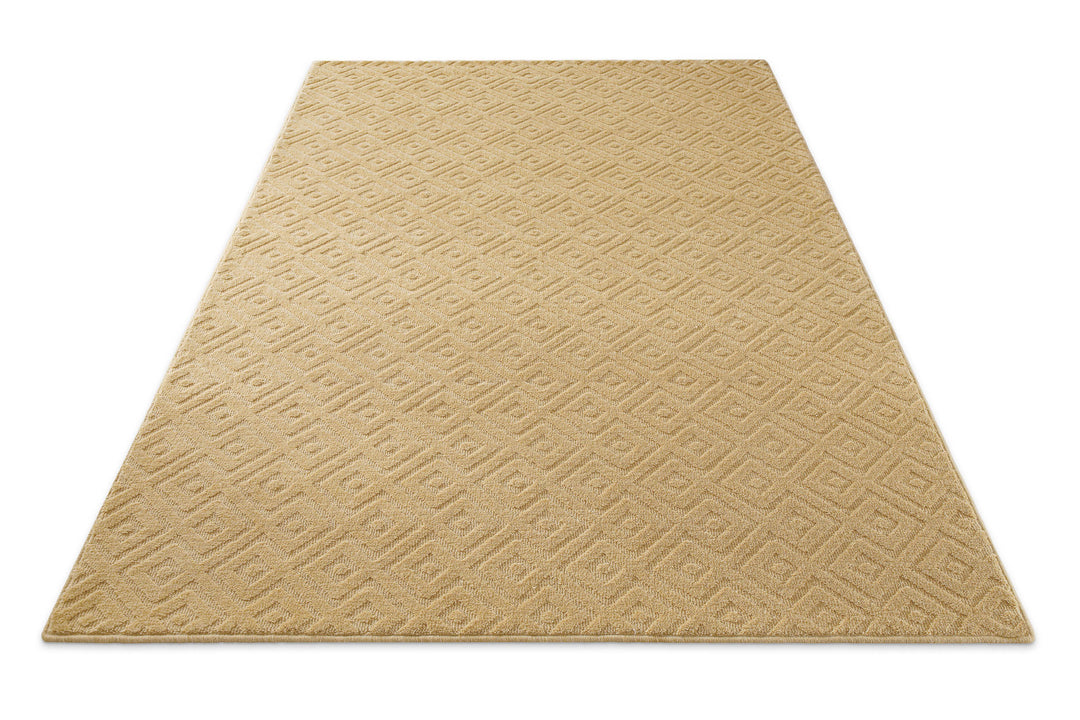 Kurzflor Teppich Castello Two Sand Beige
