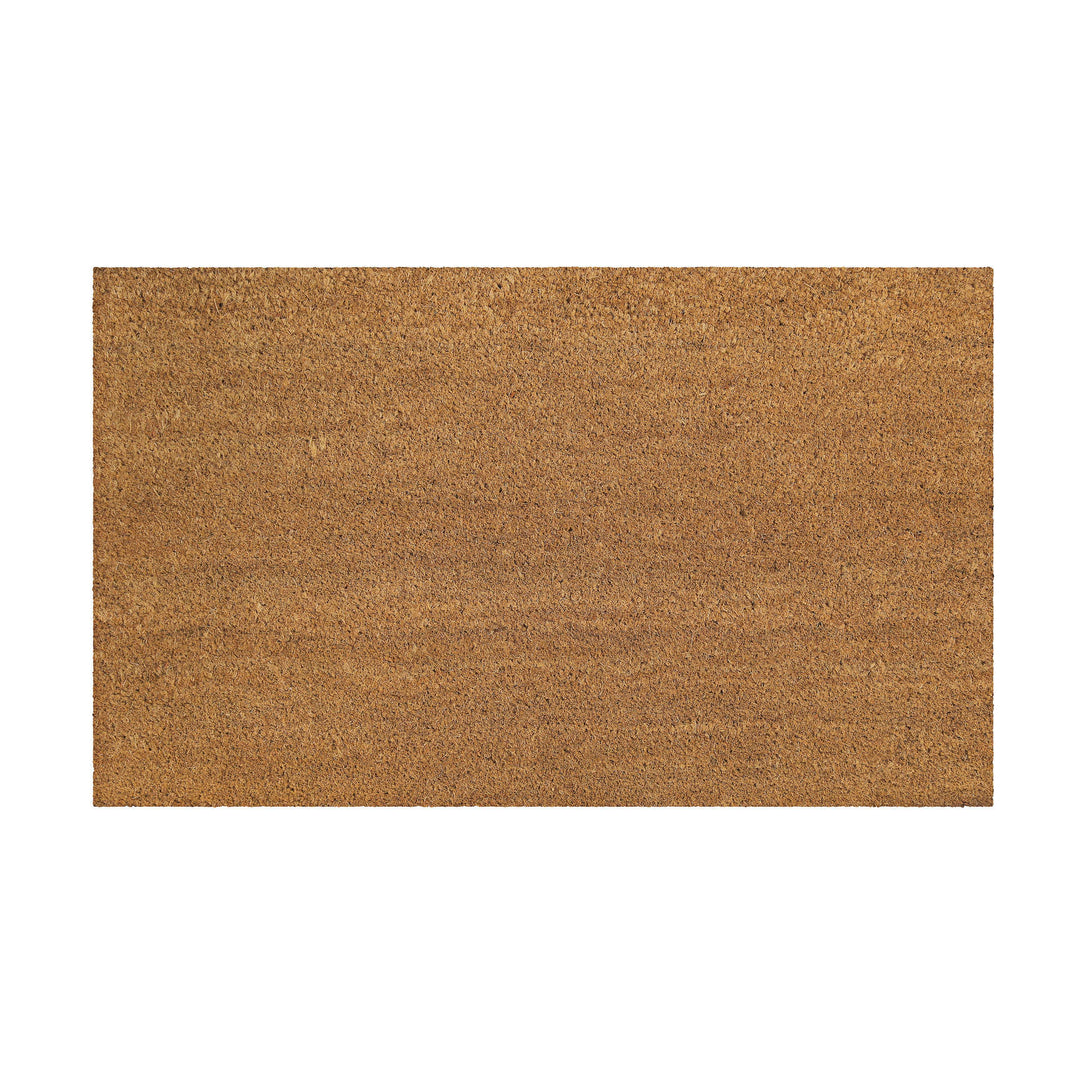 Coco Mat Fußmatte natur Kurzflor rechteckig