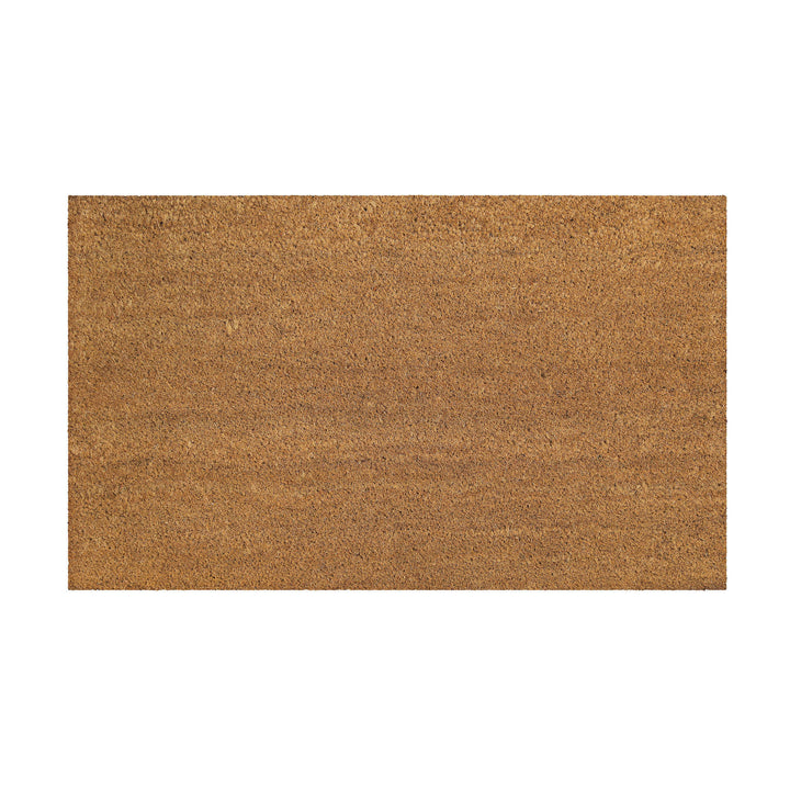 Coco Mat Fußmatte natur Kurzflor rechteckig