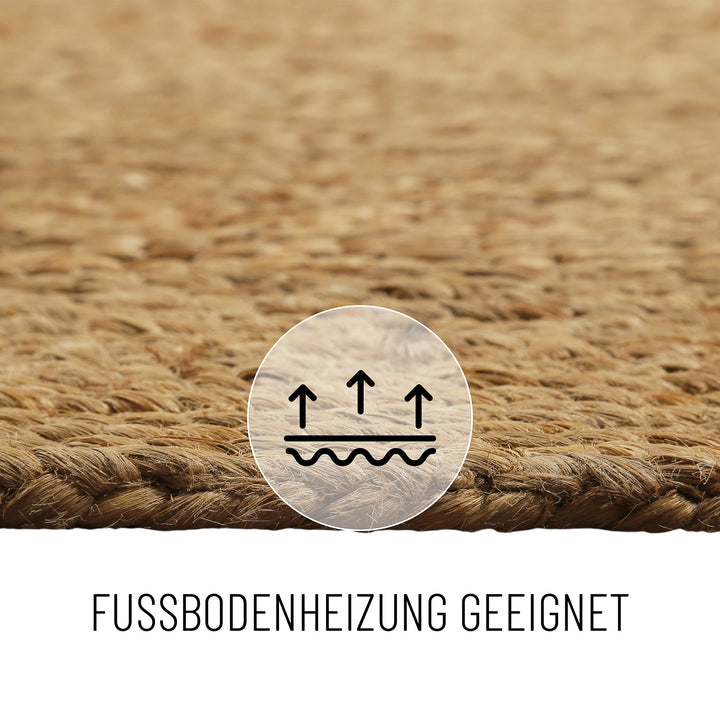 Collins Teppich natur Kurzflor rechteckig