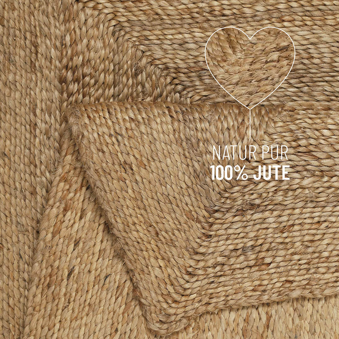 Collins Teppich natur Kurzflor rechteckig