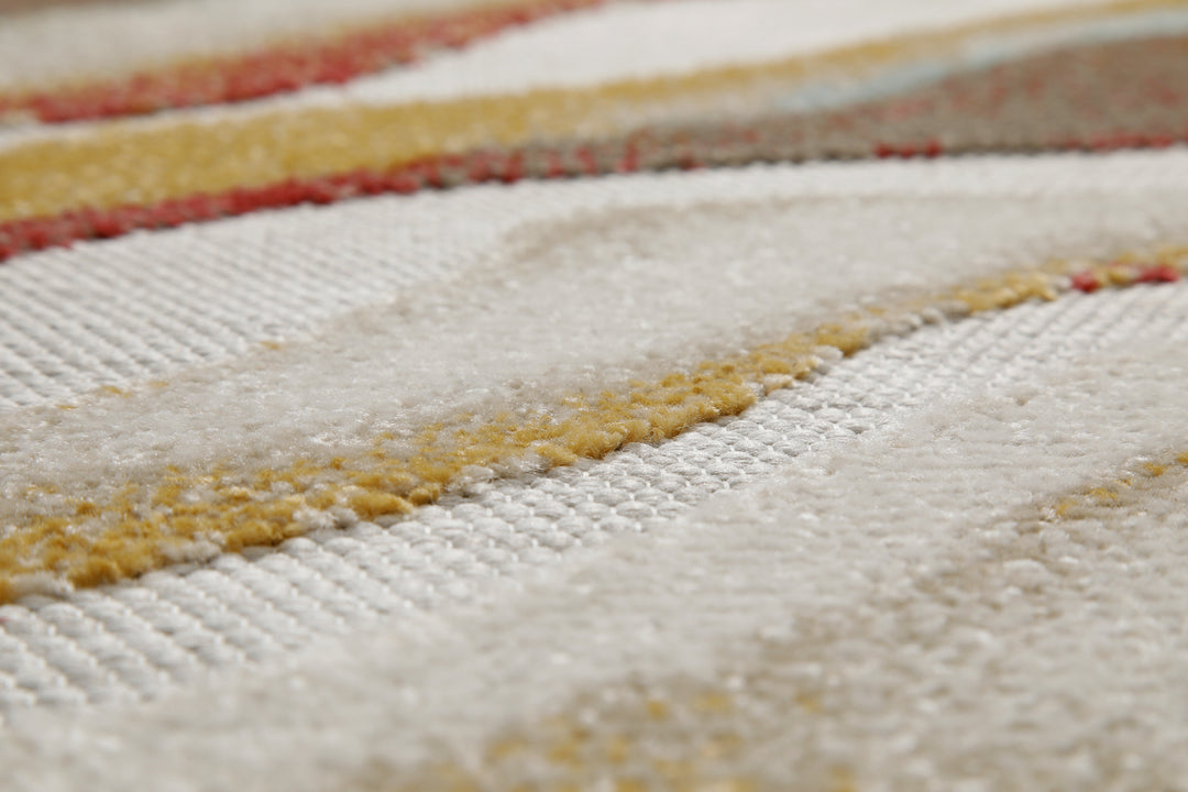 Creek Outdoor beige Kurzflor rechteckig