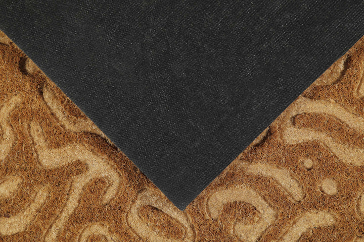 Desert Doodle Fußmatte natur Kurzflor rechteckig