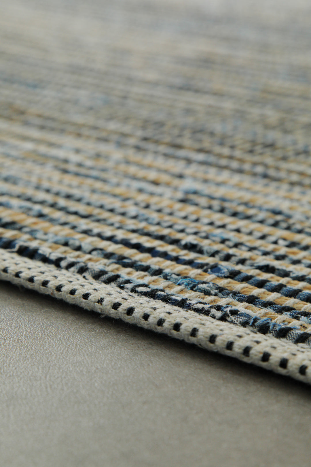 Denim Feels Teppich denim blau Kurzflor rechteckig