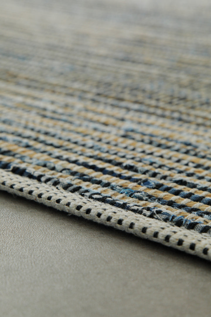 Denim Feels Teppich denim blau Kurzflor rechteckig