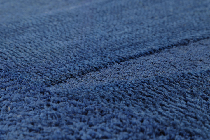 Kurzflorteppich Dodo Kobalt Blau