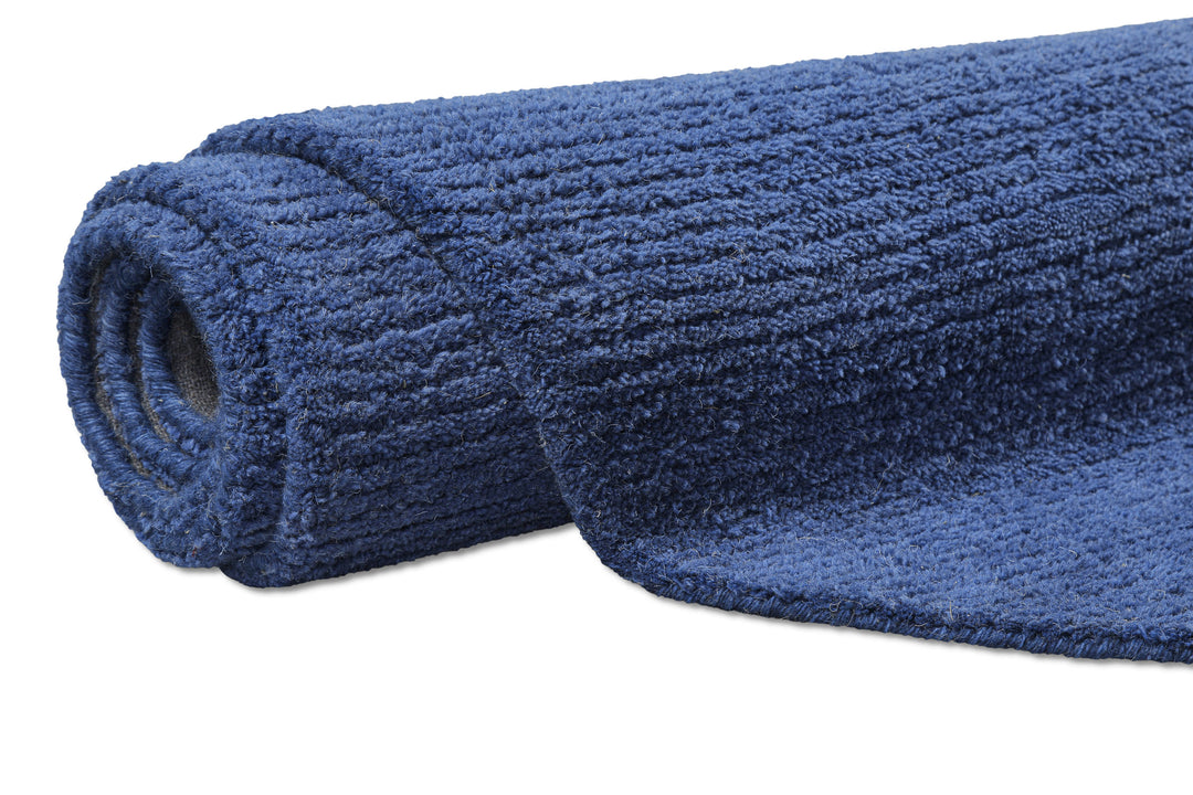 Kurzflorteppich Dodo Kobalt Blau