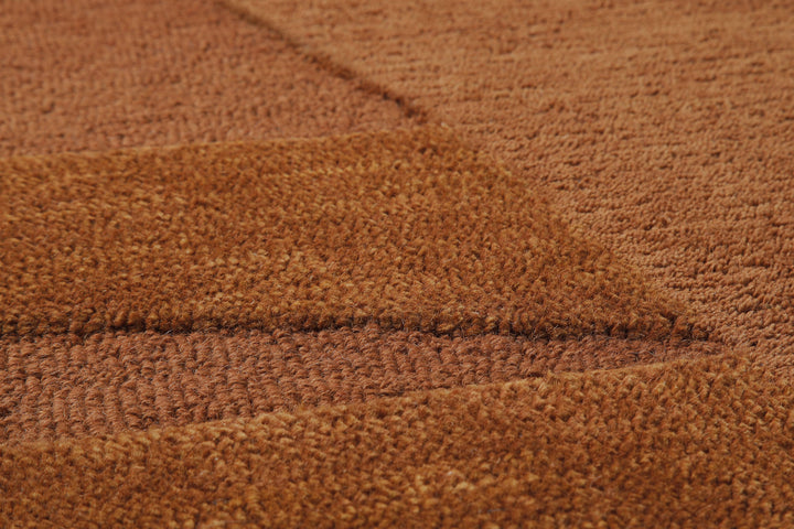 Kurzflorteppich Dodo Lehm Braun