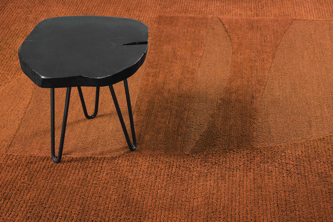 Kurzflorteppich Dodo Lehm Braun