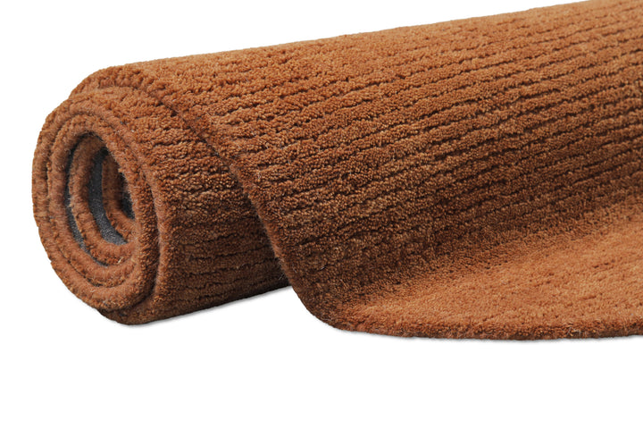 Kurzflorteppich Dodo Lehm Braun