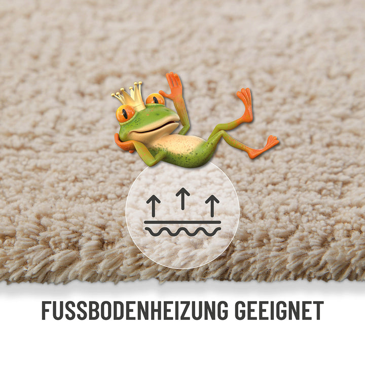 Badteppich Beige "Erik" WECONhome Basics