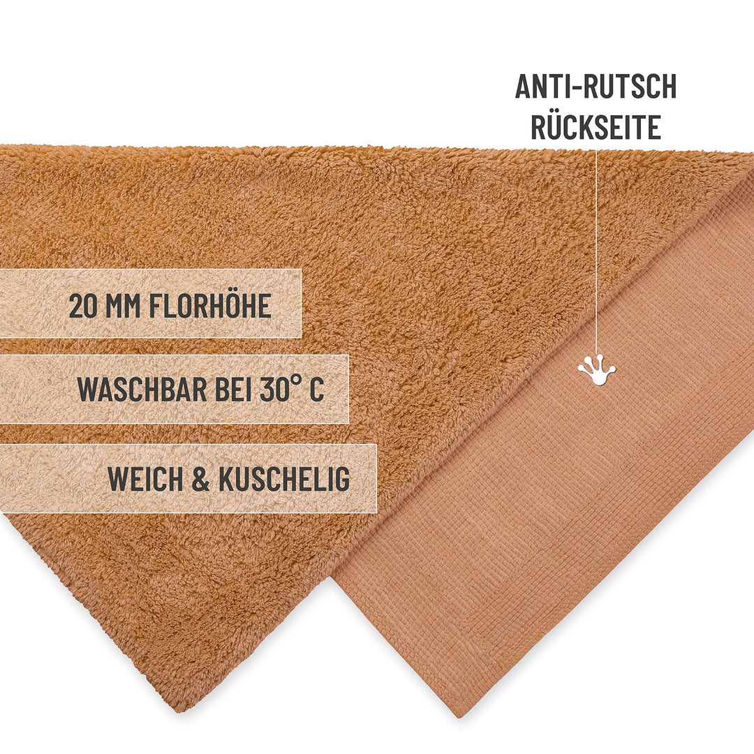 Badteppich Terrakotta "Erik" WECONhome Basics