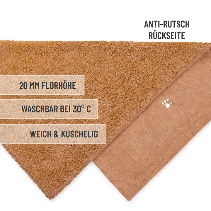 Badteppich Terrakotta "Erik" WECONhome Basics