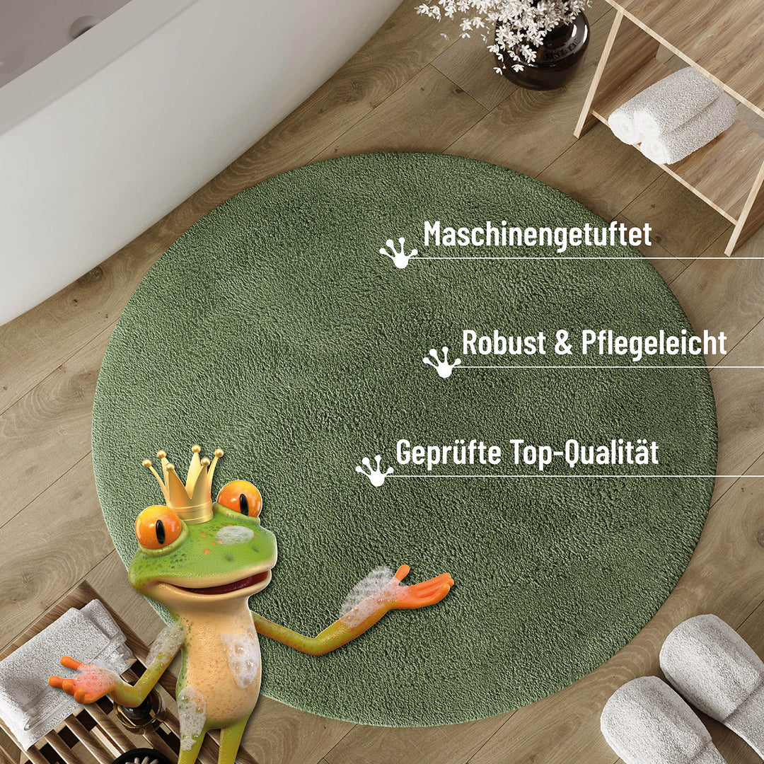 Badteppich Grün "Erik" WECONhome Basics