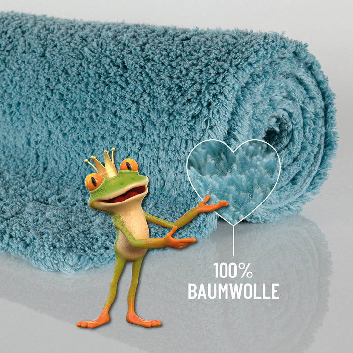Badteppich Rauch Blau "Erik" WECONhome Basics