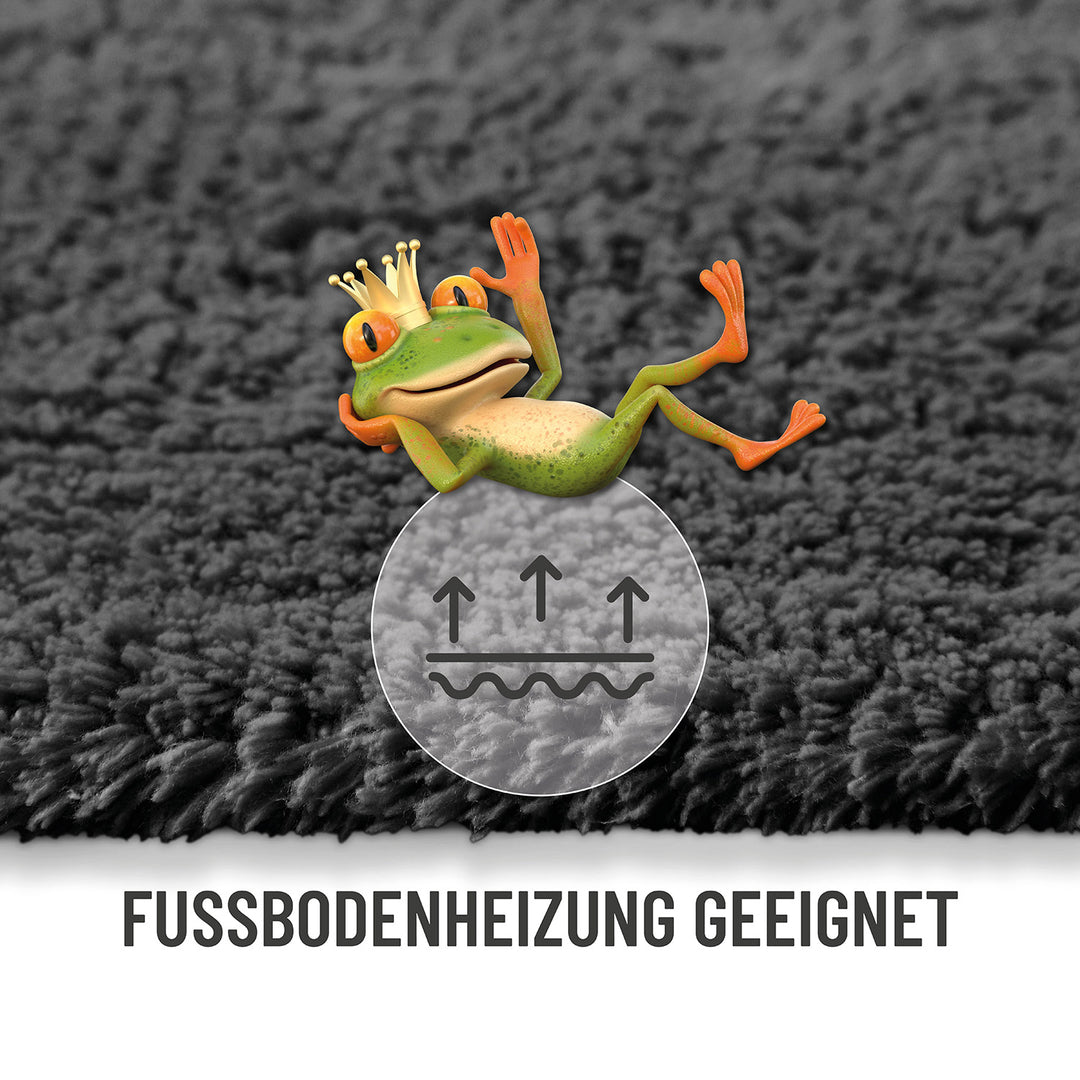 Badteppich Granit Grau "Erik" WECONhome Basics