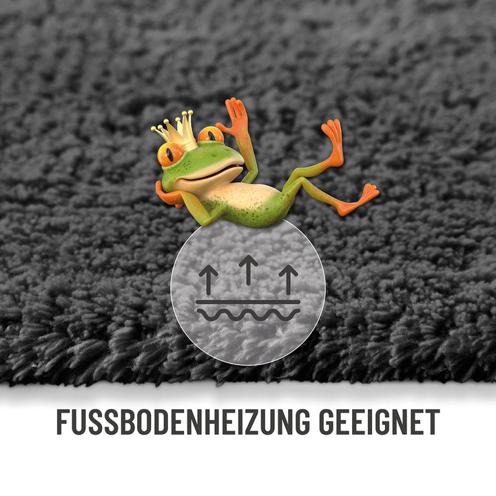 Badteppich Granit Grau "Erik" WECONhome Basics