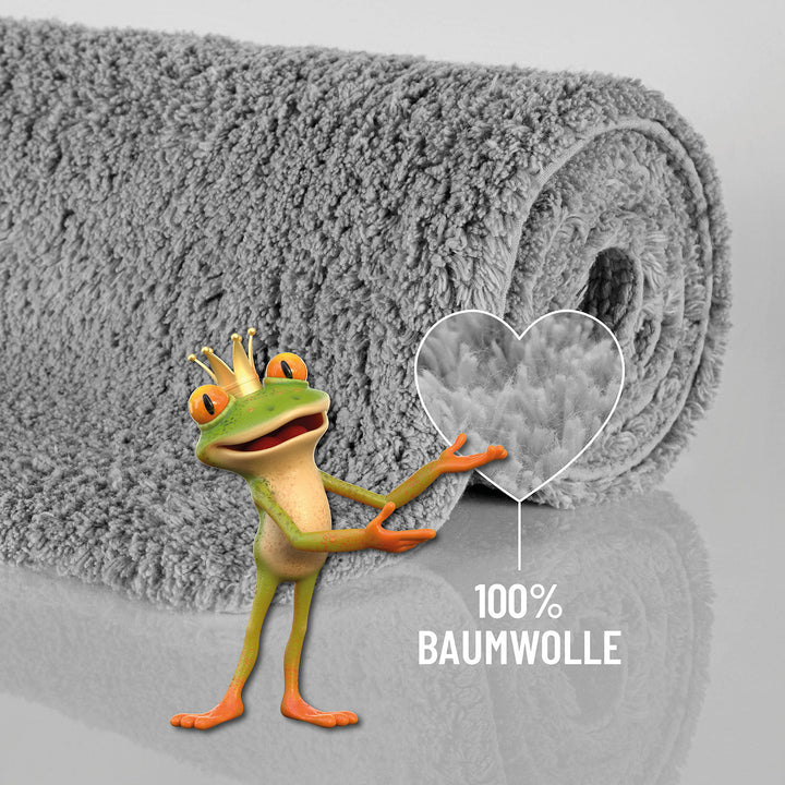 Badteppich Licht Grau "Erik" WECONhome Basics