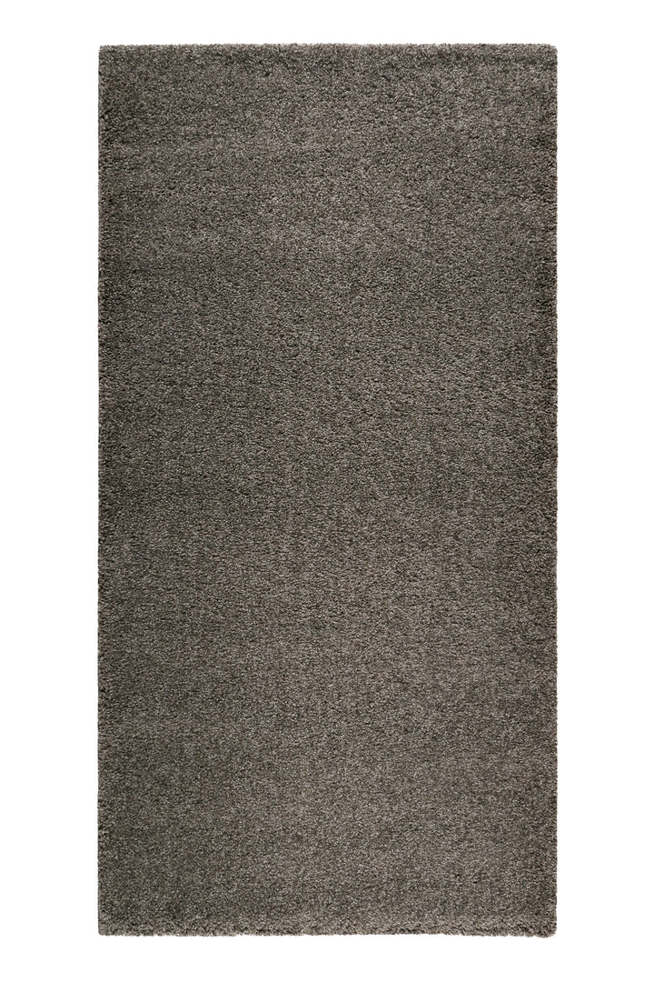 Campus Teppich braun Hochflor rechteckig