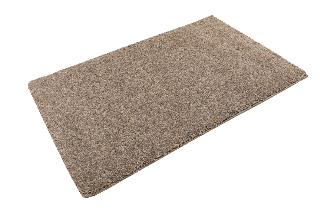 Campus Teppich braun Hochflor rechteckig