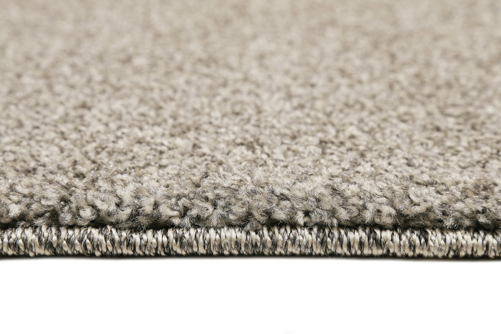 Campus 2.0 Teppich taupe Hochflor rechteckig