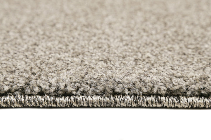 Campus 2.0 Teppich taupe Hochflor rechteckig
