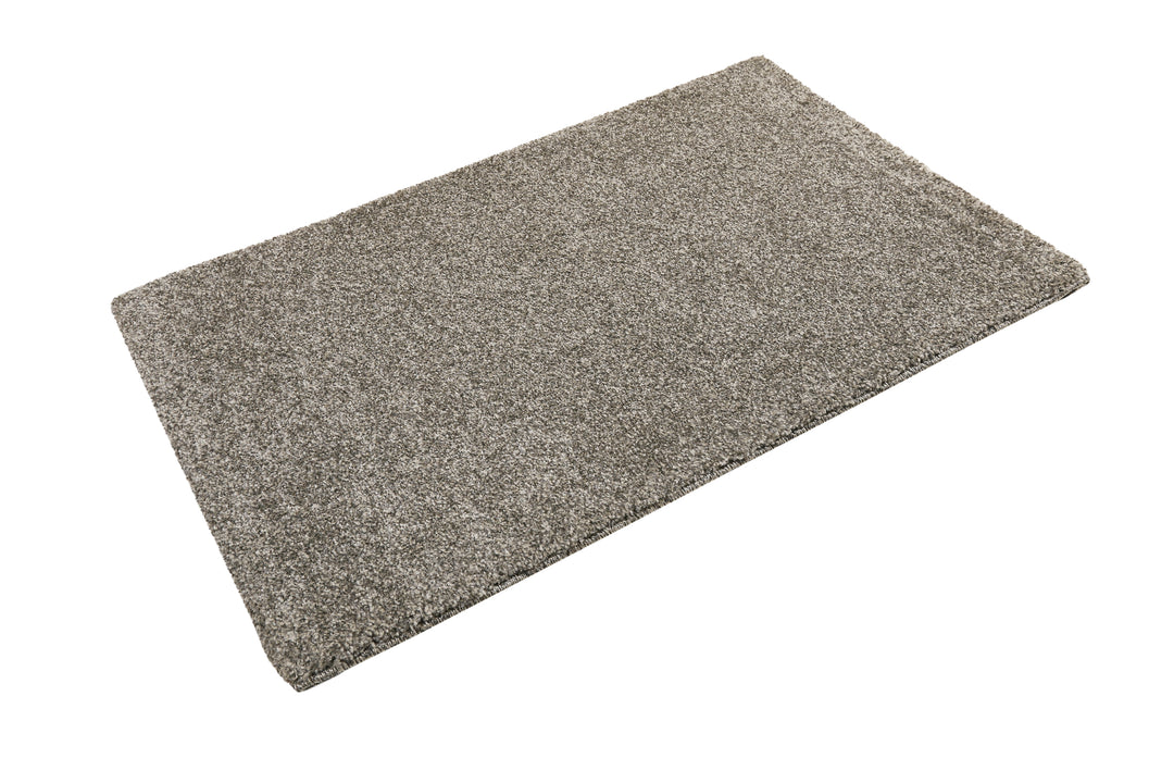 Campus 2.0 Teppich taupe Hochflor rechteckig