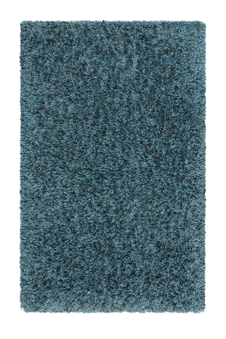 Cosy Glamour 2.0 Teppich türkis Hochflor rechteckig