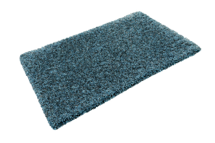 Cosy Glamour 2.0 Teppich türkis Hochflor rechteckig