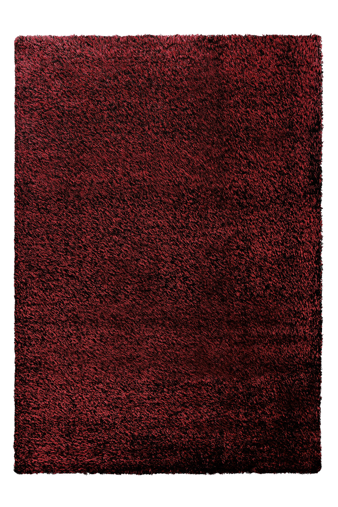 Cosy Glamour Teppich rot Hochflor rechteckig