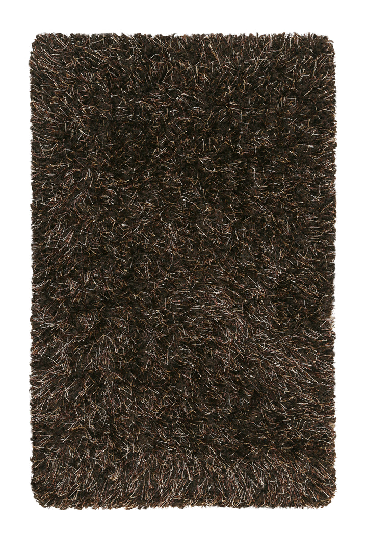 Cosy Glamour 2.0 Teppich braun gold Hochflor rechteckig