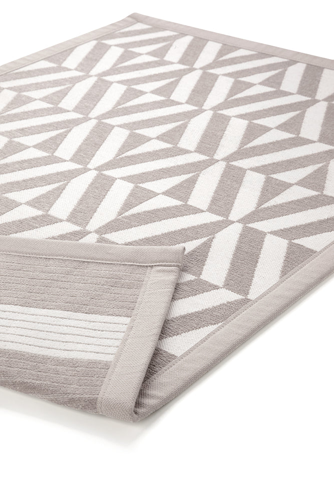 Kaleidoscope Badteppich beige Kurzflor rechteckig