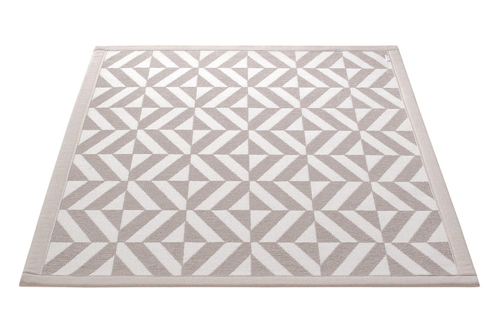 Kaleidoscope Badteppich beige Kurzflor rechteckig