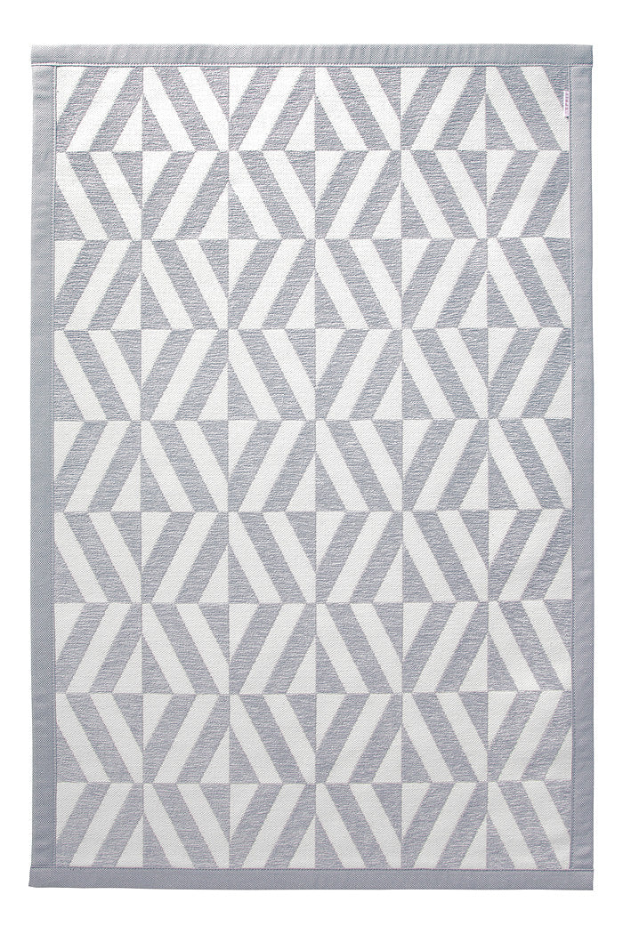 Kaleidoscope Badteppich silber Kurzflor rechteckig