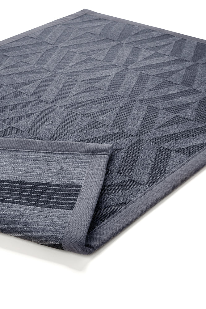 Kaleidoscope Badteppich grau Kurzflor rechteckig