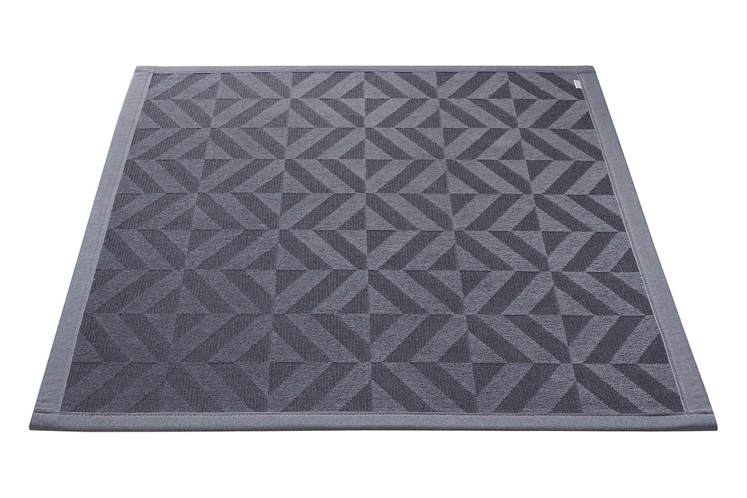 Kaleidoscope Badteppich grau Kurzflor rechteckig