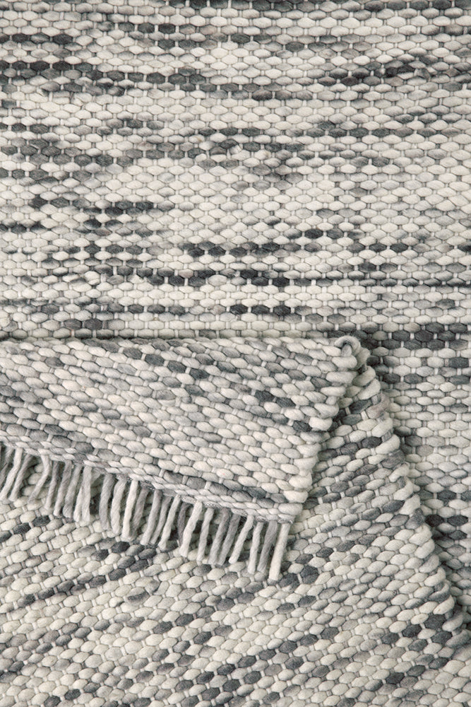 Esprit Teppich 130x190 cm Grau "Purl"